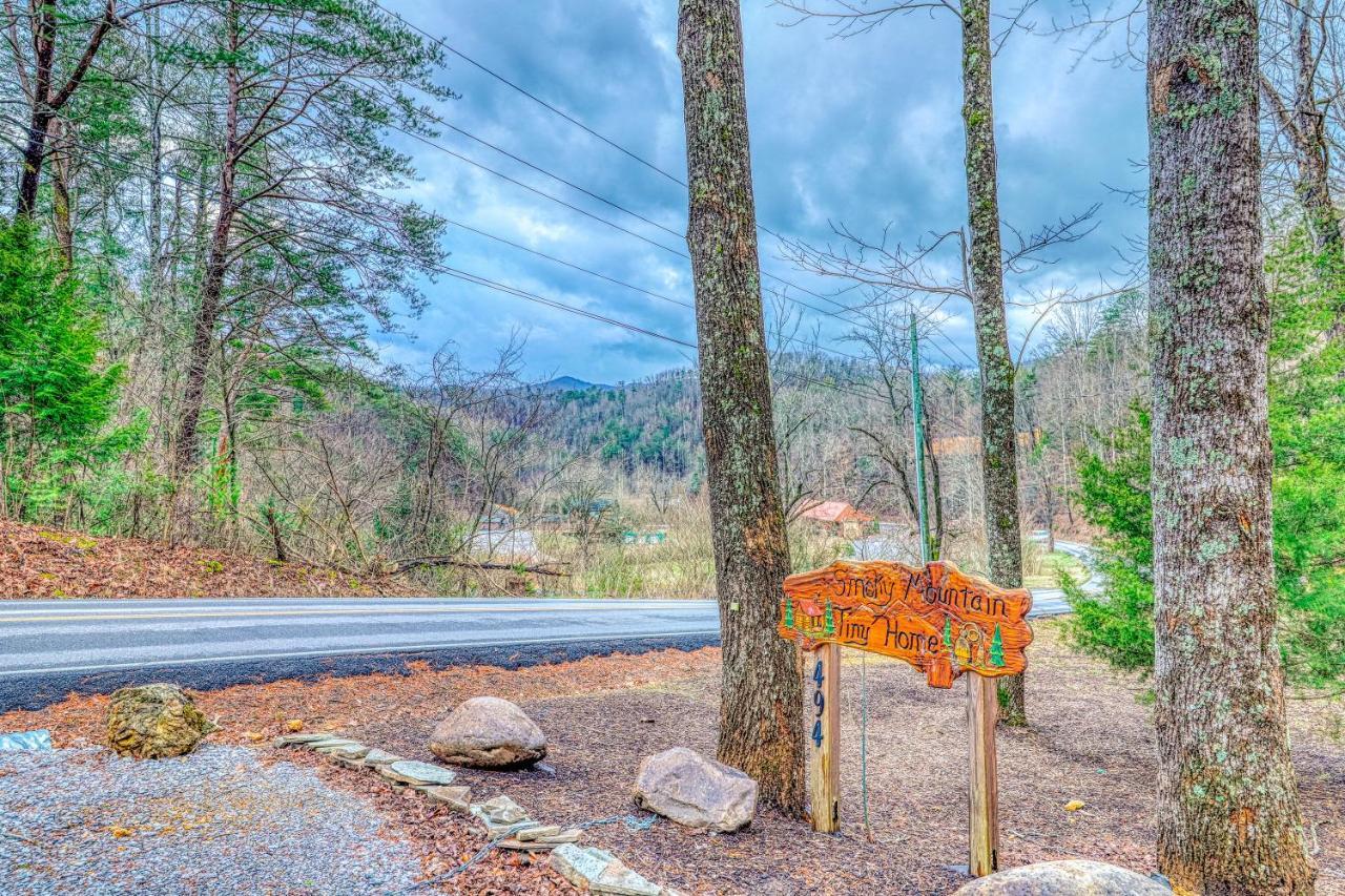 Smoky Mountain Tiny Home بيدجن فورج المظهر الخارجي الصورة